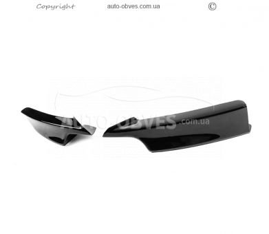 Front bumper trims BMW 3-series F30 - type: lip for M-Performance photo 0