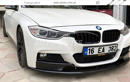Front bumper cover BMW 3-series F30 - type: lip for M-Performance photo 3