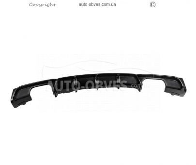 Rear diffuser BMW 3 series F30 - type: v2 black M-performance photo 1