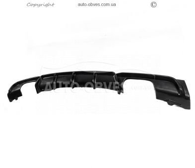 Rear diffuser BMW 3 series F30 - type: v2 black M-performance photo 0