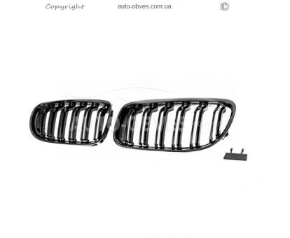 Ніздрі BMW 3 series E90 2008-2011 - type: m-look чорний глянець фото 0
