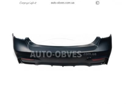 Задній бампер BMW 3 series F30 - type: в стилі F80 М3 фото 1