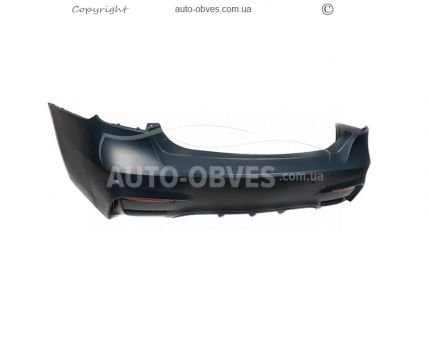 Задній бампер BMW 3 series F30 - type: в стилі F80 М3 фото 0