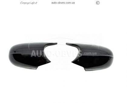 Накладки на зеркала BMW 3 серия E90, E91 2008-2011 - тип: 2 шт tr style с клипсами фото 0