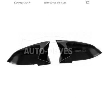 Накладки на дзеркала BMW 3 series F30 31 34 2012-2019 - тип: 2 шт tr style фото 1