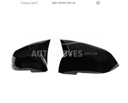 Mirror covers BMW 4 серія F32 2012-2020 - type: 2 pcs tr style with clips photo 0
