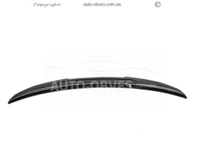 Спойлер BMW 4 серія G22 - type: v2 чорний глянець фото 3