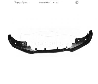 Передня накладка BMW 4 серія G22, 23, 26 2020-... - type: lip v2 чорний глянець фото 2