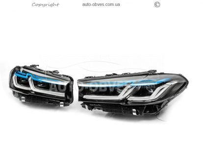 Передня оптика BMW 5 series G30, 31 - type: full led laser для 2021-... фото 0