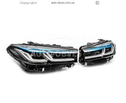 Передня оптика BMW 5 series G30, 31 - type: full led laser для 2021-... фото 1