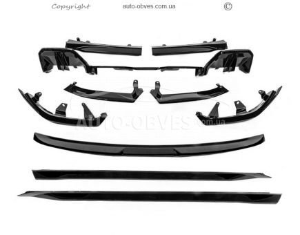 Комплект обвісів BMW G60 Gloss black - type: для М-Sport фото 0