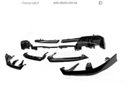 Комплект обвісів BMW G60 Gloss black - type: для М-Sport фото 6