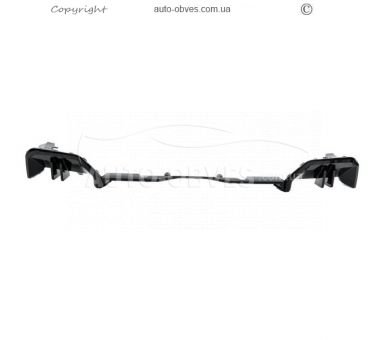 Задній дифузор BMW 5, i5 серія g60, g60E, g61 2024-... - type: gloss black для М-Sport фото 2