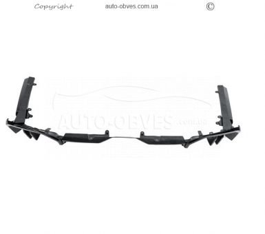 Задній дифузор BMW 5, i5 серія g60, g60E, g61 2024-... - type: gloss black для М-Sport фото 1