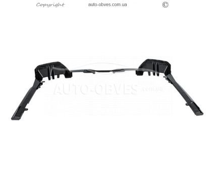 Задній дифузор BMW 5, i5 серія g60, g60E, g61 2024-... - type: gloss black для М-Sport фото 4