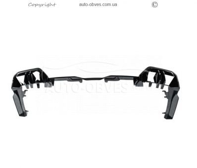 Задній дифузор BMW 5, i5 серія g60, g60E, g61 2024-... - type: gloss black для М-Sport фото 3