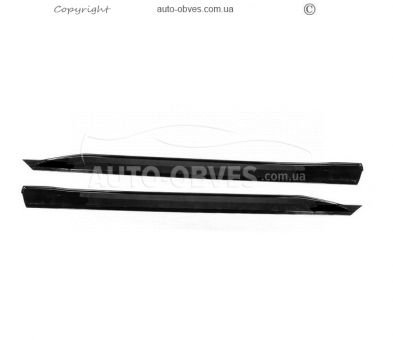 Накладки на боковые пороги BMW 5, i5 серия g60, g60E, g61 2024-... - тип: под m-sport фото 2