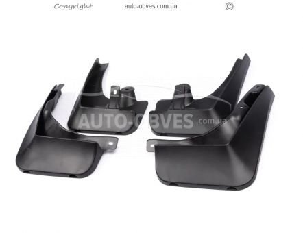 Модельні бризговики BMW 5 серія F10, 11, 07 2010-2016 - тип: компл 4 шт фото 0