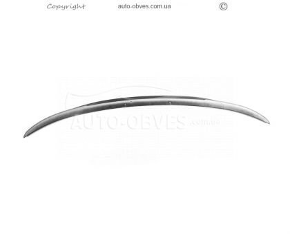 Спойлер BMW 5 серія F10 LIP M-Performance Style - тип: abs чорний фото 2