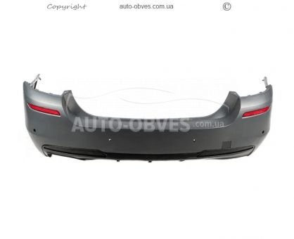 Rear bumper BMW 5 series F10 - type: M-Performance for dual exhaust system photo 2