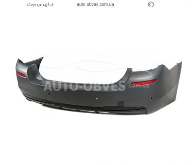Rear bumper BMW 5 series F10 - type: M-Performance for dual exhaust system photo 0