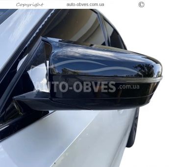 Накладки на зеркала BMW 3 серія G20, G21 - тип: 2 шт tr style з кліпсами фото 0