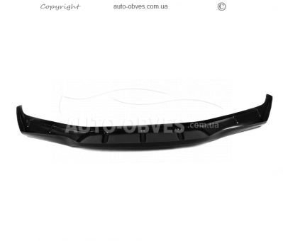 Передня накладка BMW 5 series G30 для M5 - type: lip чорний глянець фото 2