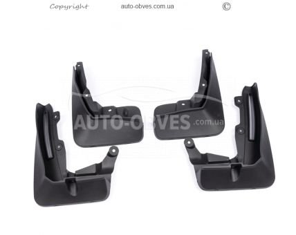 Mud flaps model BMW 6 series G32 2017-... -type: set 4pcs фото 1
