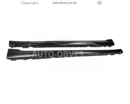 Бокові пороги BMW 7 series G12 - type: M760-Style 2016-2019 фото 0