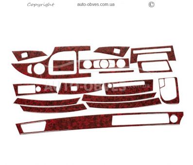 Panel decor BMW 5 series E60, 61 2003-2010 - type: stickers фото 0