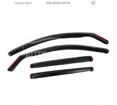 Insert windshields BMW 3 series F30 31 34 2012-2019 - type: 4 pcs sw фото 1