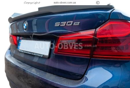 Спойлер BMW 5 series G30 2017-2023 - тип: під фарбування фото 2
