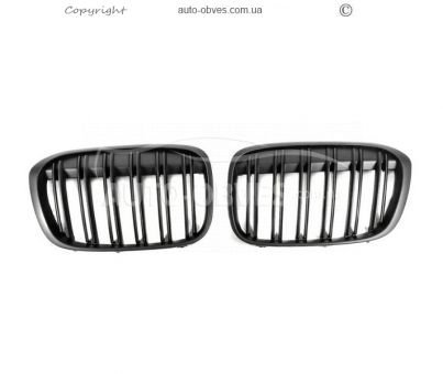 Front grille BMW X1 F48 2016-2022 black фото 3