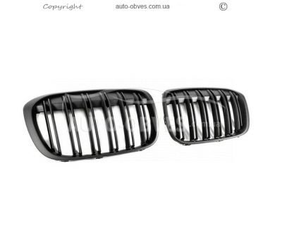 Front grille BMW X1 F48 2016-2022 black фото 1