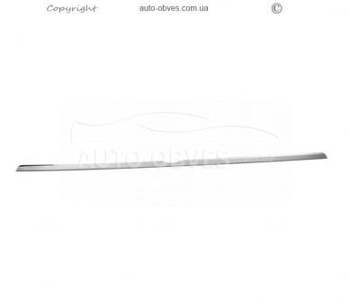 Накладка над номером BMW X3 F25 2010-2015 фото 0