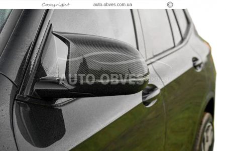Mirror covers BMW X6 G06 - type: carbon фото 4