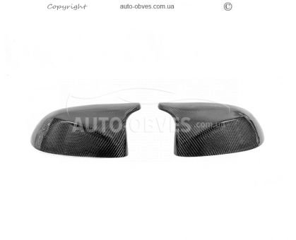 Mirror covers BMW X6 G06 - type: carbon фото 1