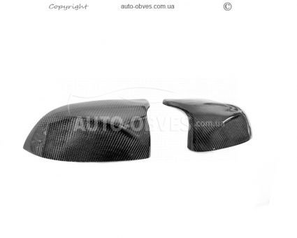 Mirror covers BMW X6 G06 - type: carbon фото 3