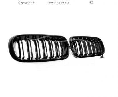 BMW X5 F15 grille - type: M-Look gloss black photo 3