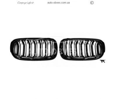 BMW X5 F15 grille - type: M-Look gloss black photo 2