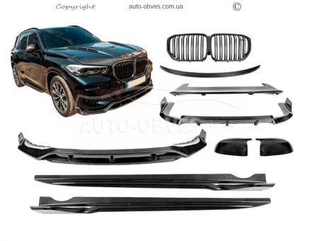 Комплект обвісів BMW X5 G05 2019-... - type: carbon fullset 2019-2022 фото 0