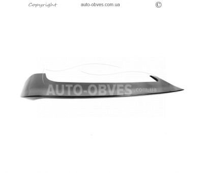 Rear window spoiler BMW X5 G05 - type: v3 natural carbon photo 5