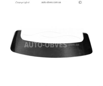 Rear window spoiler BMW X5 G05 - type: v3 natural carbon photo 3