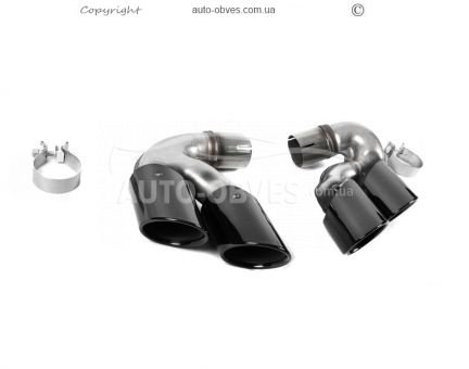 Muffler tips BMW X5 G05 2019-2022 - type: in the style of X5M F95 photo 4