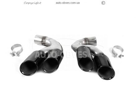 Muffler tips BMW X5 G05 2019-2022 - type: in the style of X5M F95 photo 3