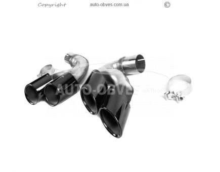 Muffler tips BMW X5 G05 2019-2022 - type: in the style of X5M F95 photo 2