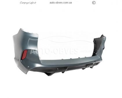 Задній бампер BMW X5 G05 2019-2022 - type: з дифузором в стилі X5M F95 фото 1