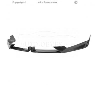 Front lip BMW X5 G05 2023-... - type: paradigm lip v1 natural carbon photo 0