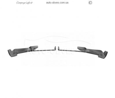 Front lip BMW X5 G05 2023-... - type: paradigm lip v1 natural carbon photo 3