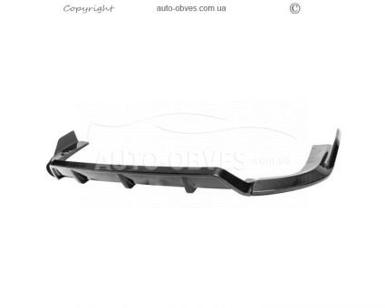 Rear diffuser BMW X5 G05 - type: v2 2019-2022 natural carbon photo 0